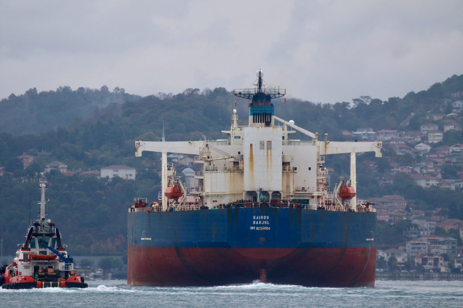 Bulgaria Rescuing Sanctioned Tanker That Was Hit By Ukrainian Drone